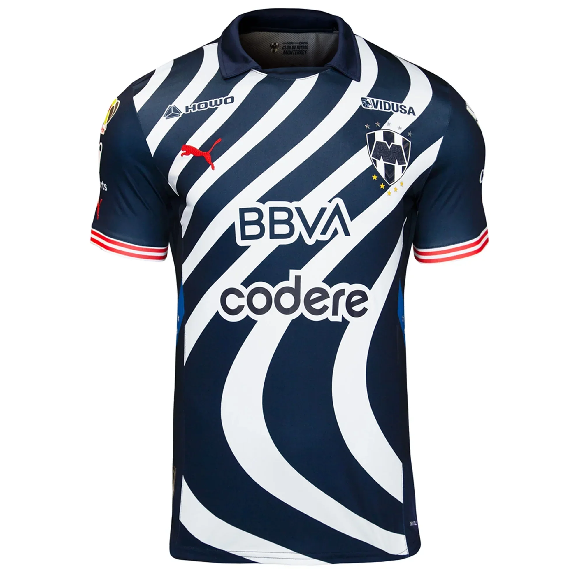 Monterrey Authentic Home League Cup Jersey 24/25 (Navy/White)