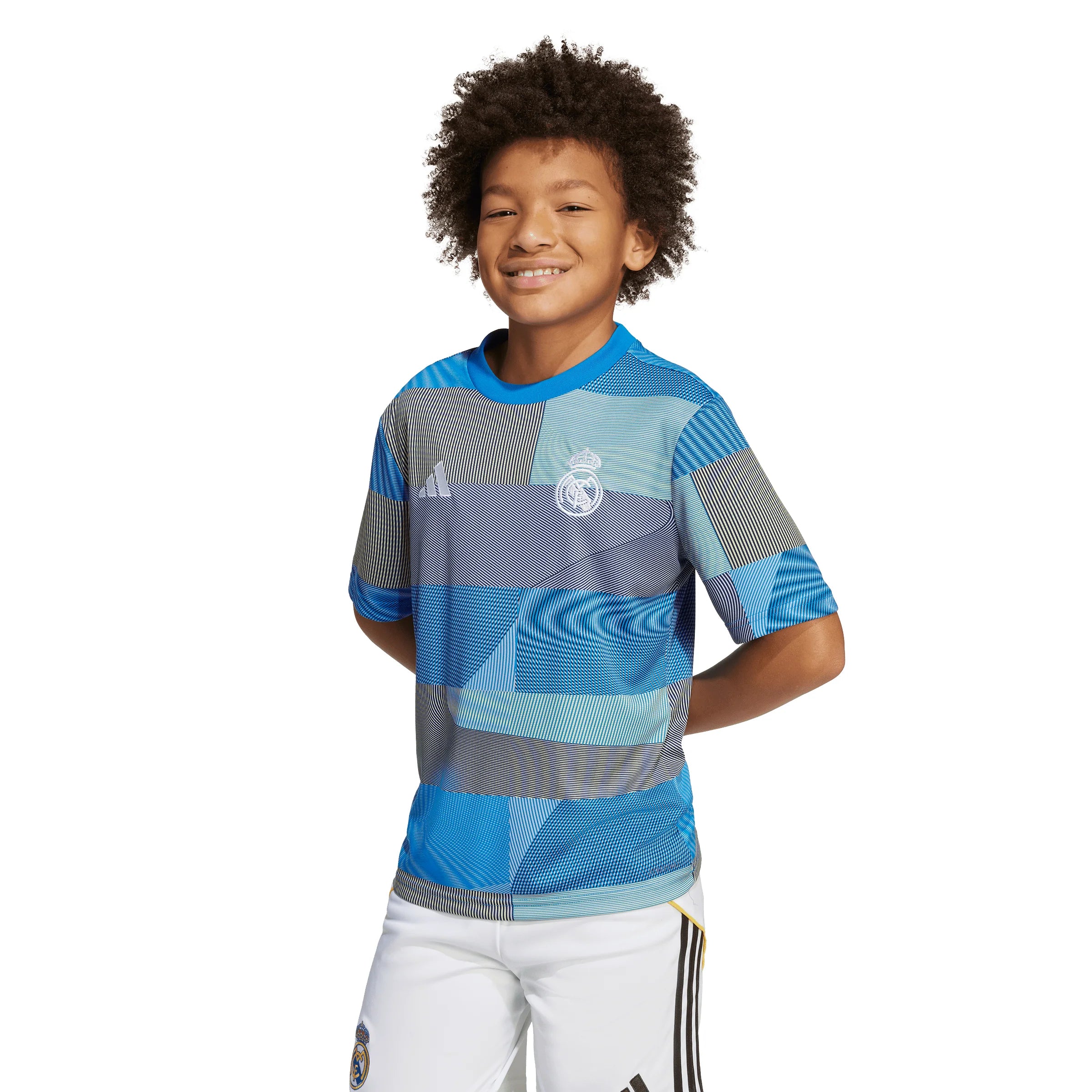 Real Madrid 25/26 Pre-Match Jersey Kids