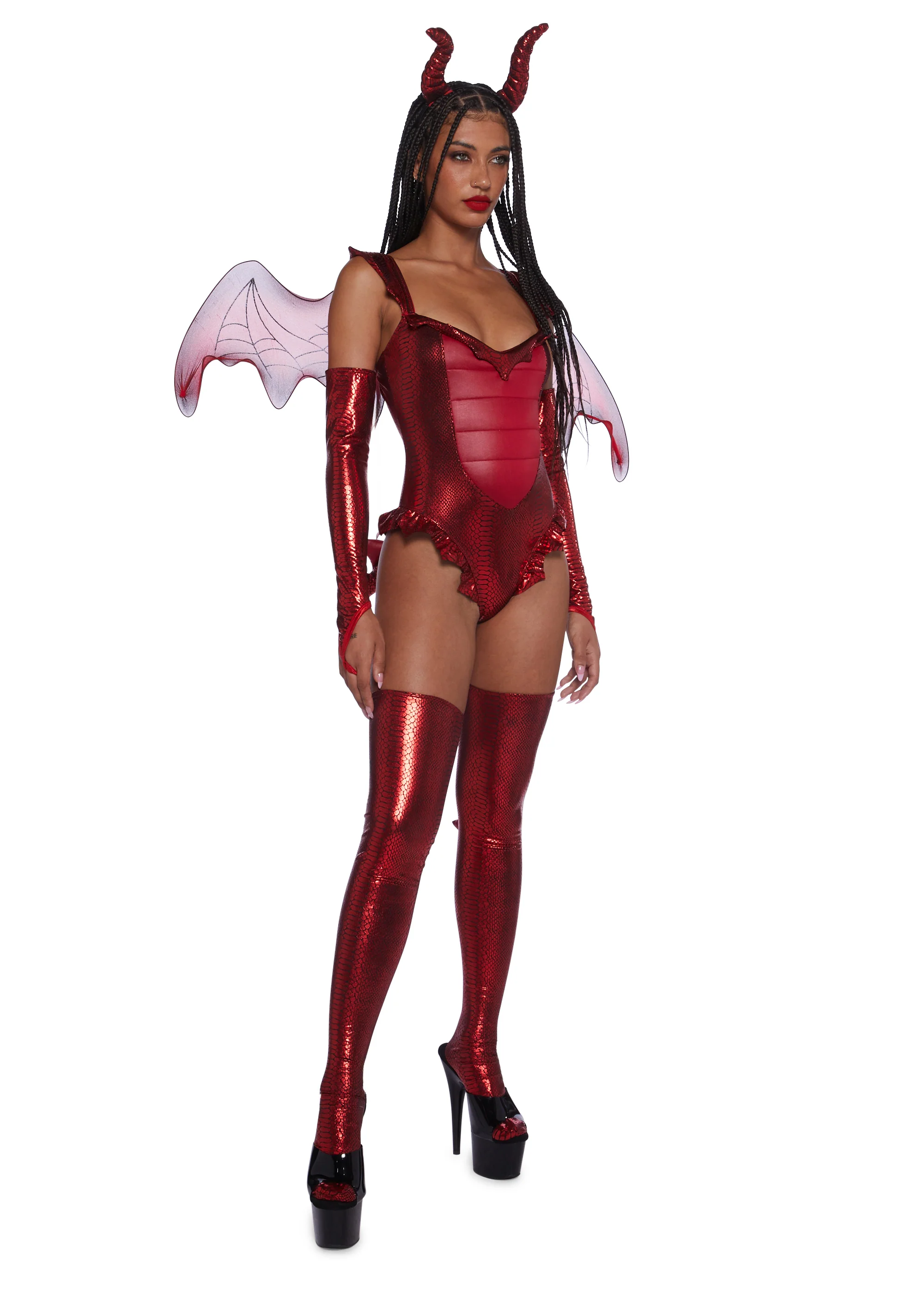 Fire Breathing Beauty Costume