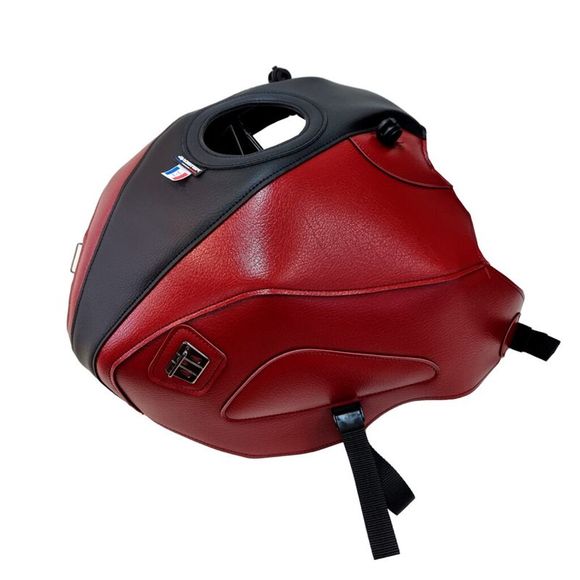Bagster tank mat Matt black grained / dark redHONDA 125 CB 125 R NEO SPORT CAFE ABS - 2018 - 2023Ref: BG0986 / 1816B