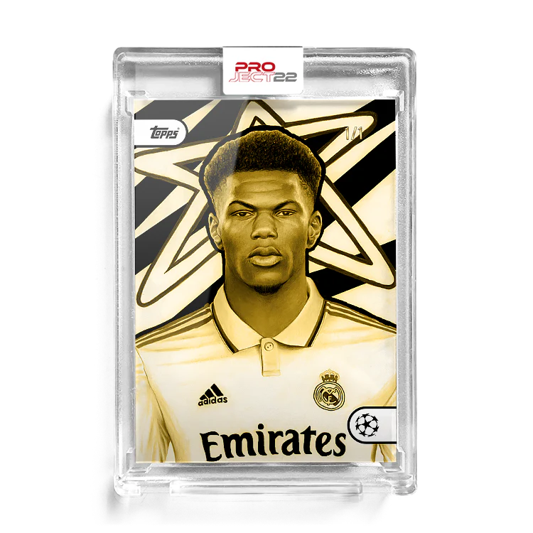 Project22 - Aurelien Tchouameni by Sanil Chitrakar - Topps UK