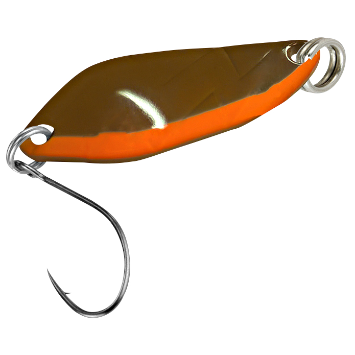 FTM Trout Spoon Strike (2.1 g, Brown\/Orange UV)