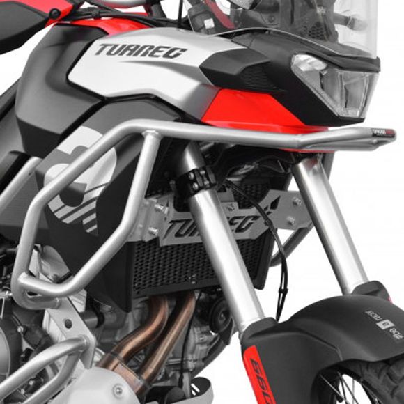 Top Block INTEGRAL Crankcase Guard - GreyAPRILIA 660 TUAREG 660 - 2021 - 2025Ref: TB0475 / PRATA11-3271-812