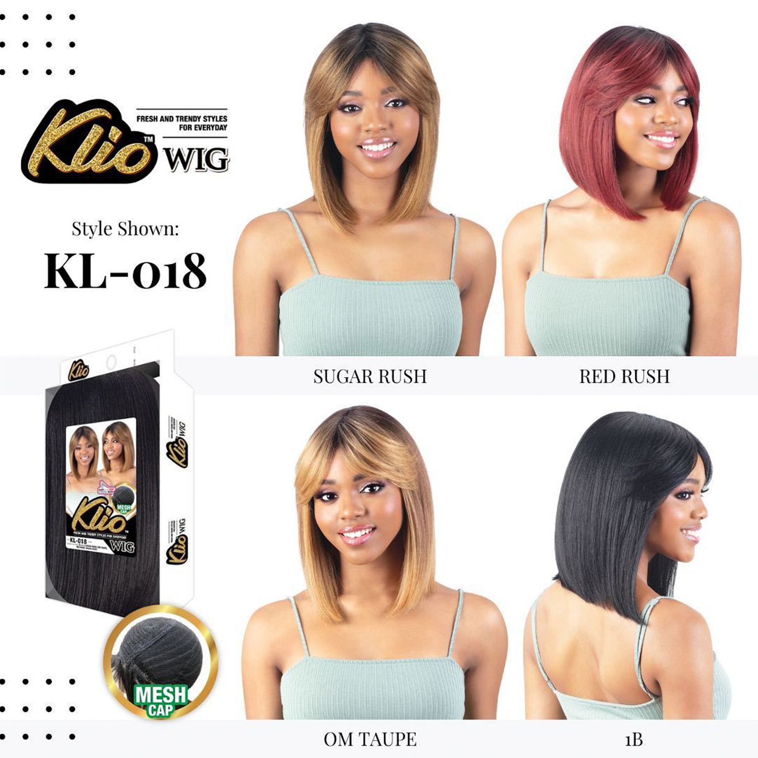 ModelModel Wig Klio KL-018