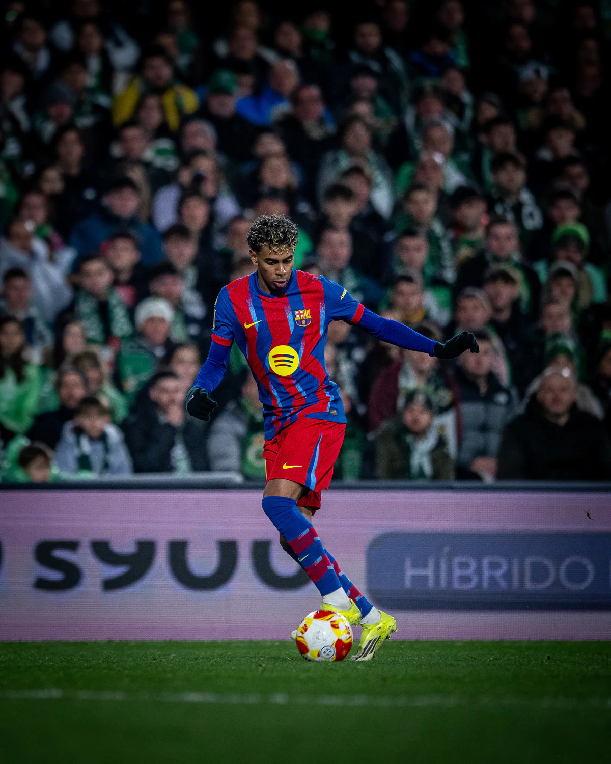 LAMINE YAMAL | UCL Men's fourth jersey 25/26 FC Barcelona - Player's Edition