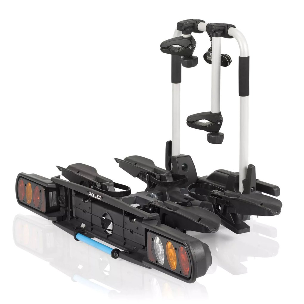 XLC Beluga II Bike Rack for three E-Bikes - black/aluminium