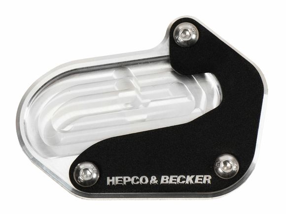 Hepco & Becker side stand extension - black/silverBMW 1300 R 1300 GS - 2023 - 2025Ref: Hbe02589A / 42116533 00 91