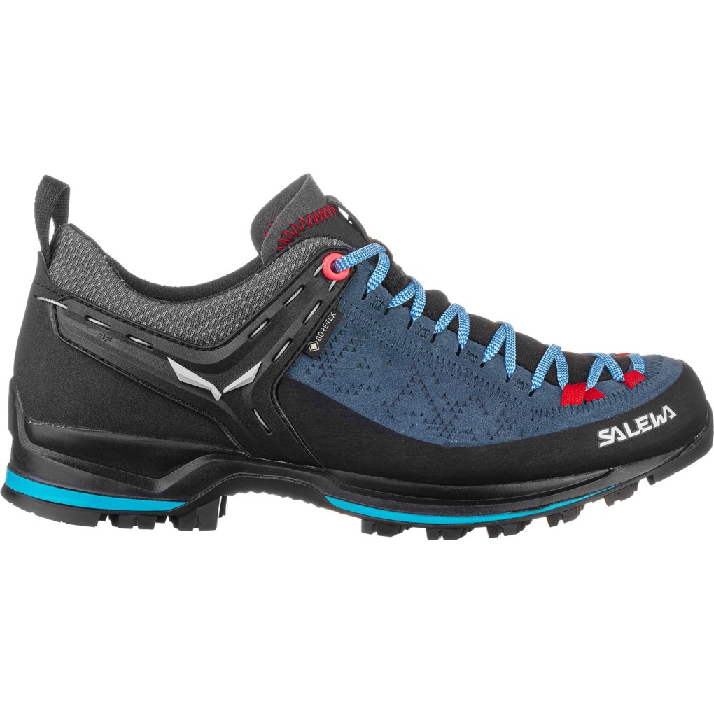 Salewa Mountain Trainer 2 GTX Hiking Shoes Women - dark denim/fluo coral 8679