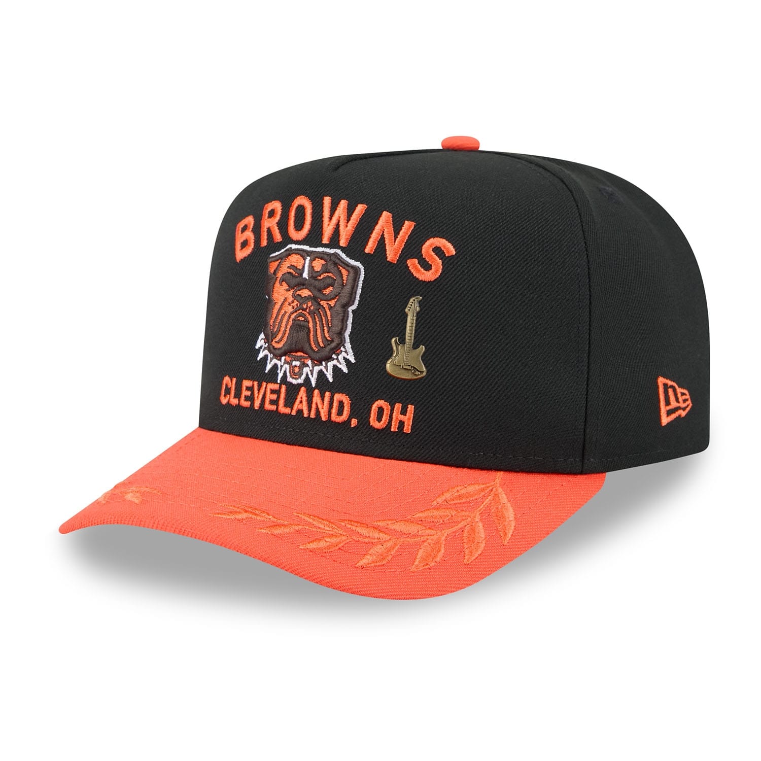 Cleveland Browns 2025 NFL Draft New Era 59FIFTY A-Frame Fitted Cap Black
