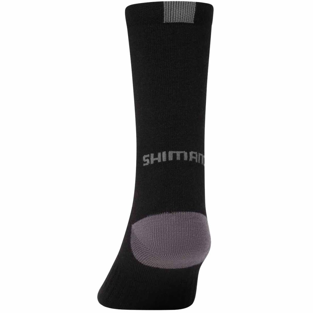Shimano Performance Wool Cycling Socks - black