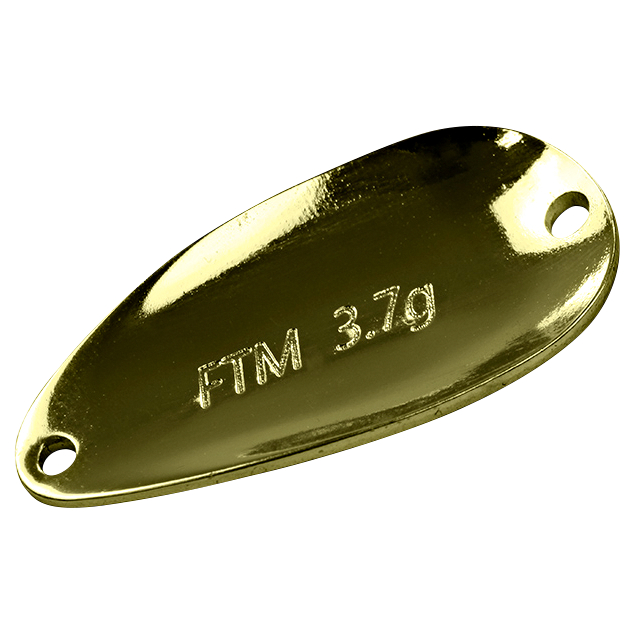 FTM Trout Spoon Bee (Pink\/Blue, Gold)