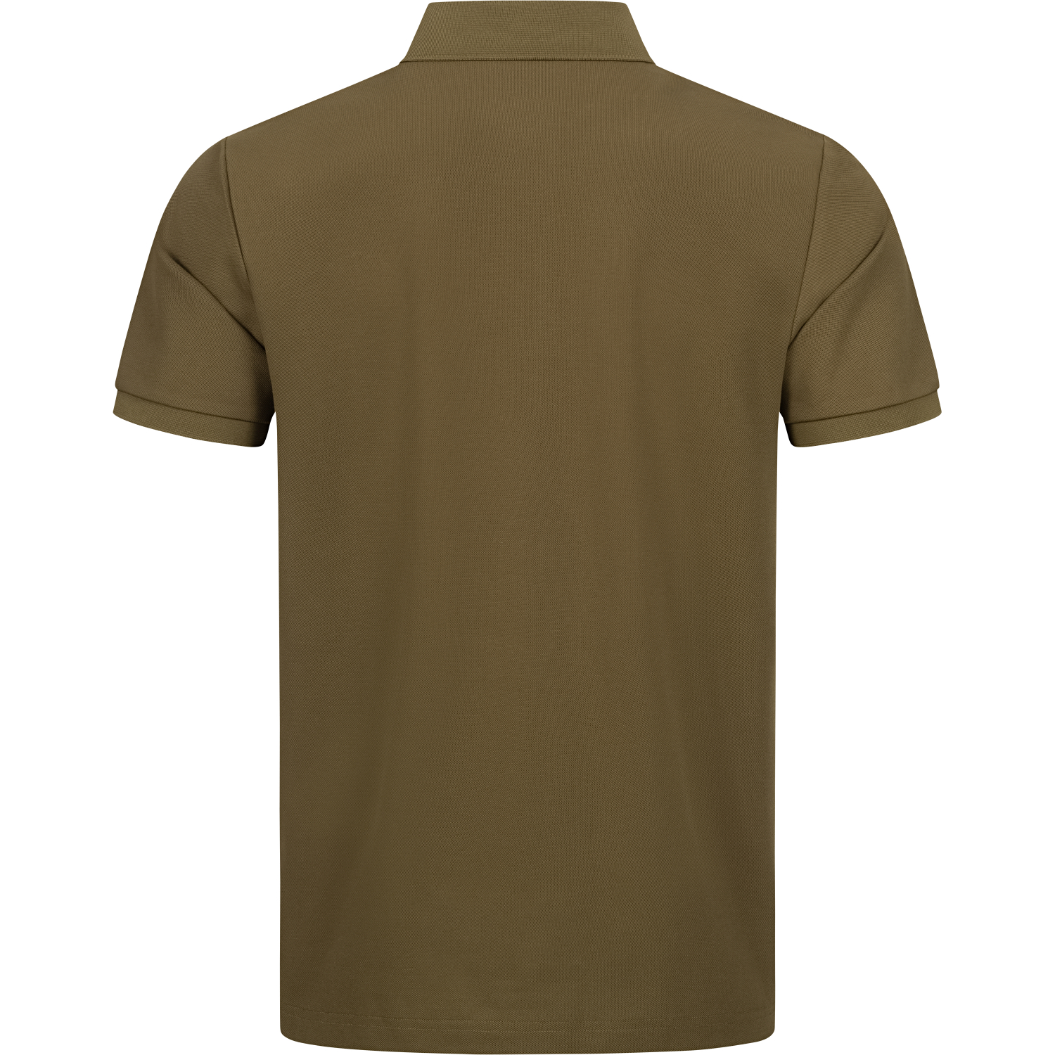 Solid Polo Shirt Men (Dark Olive)
