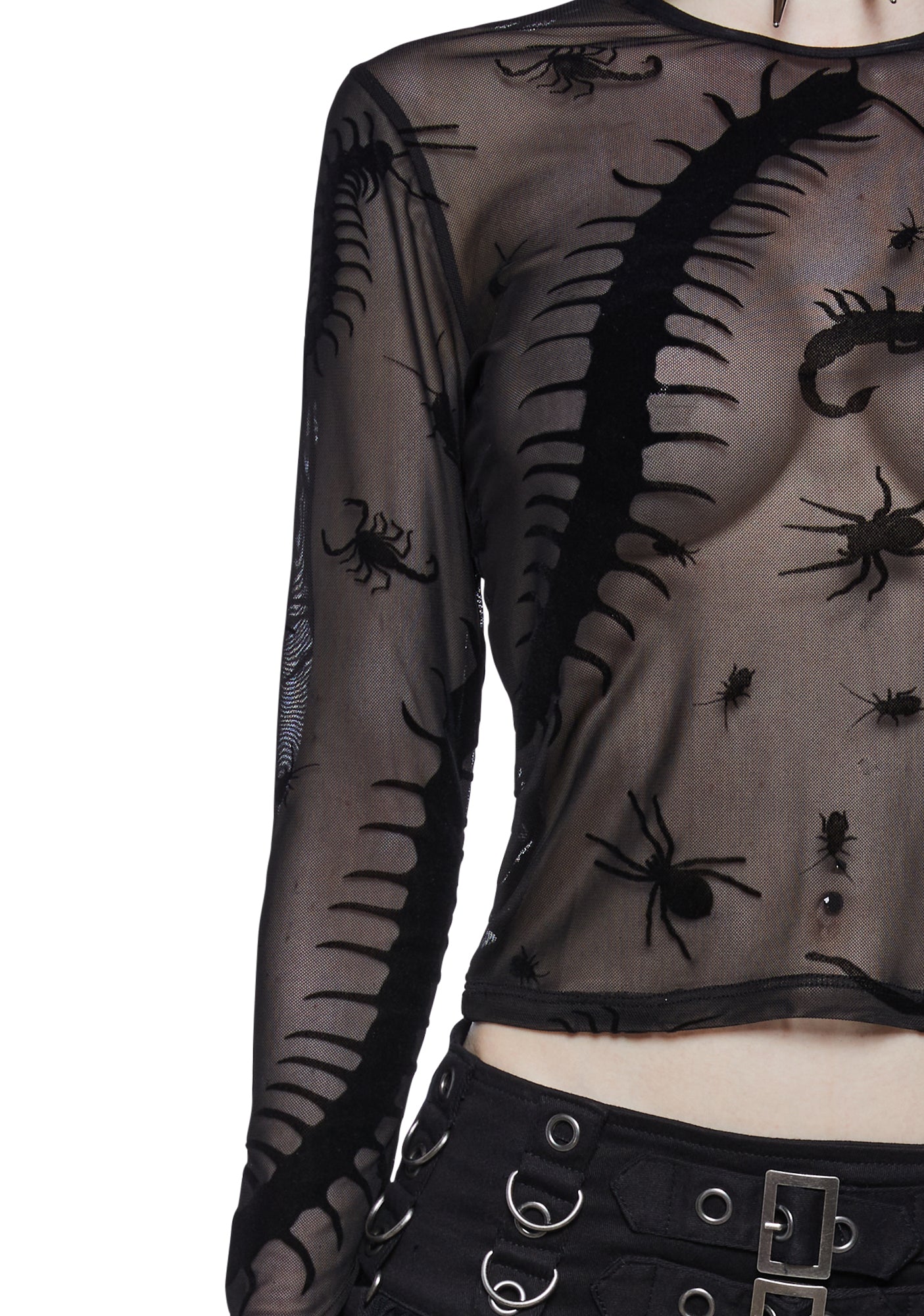 Spider's Lair Mesh Top