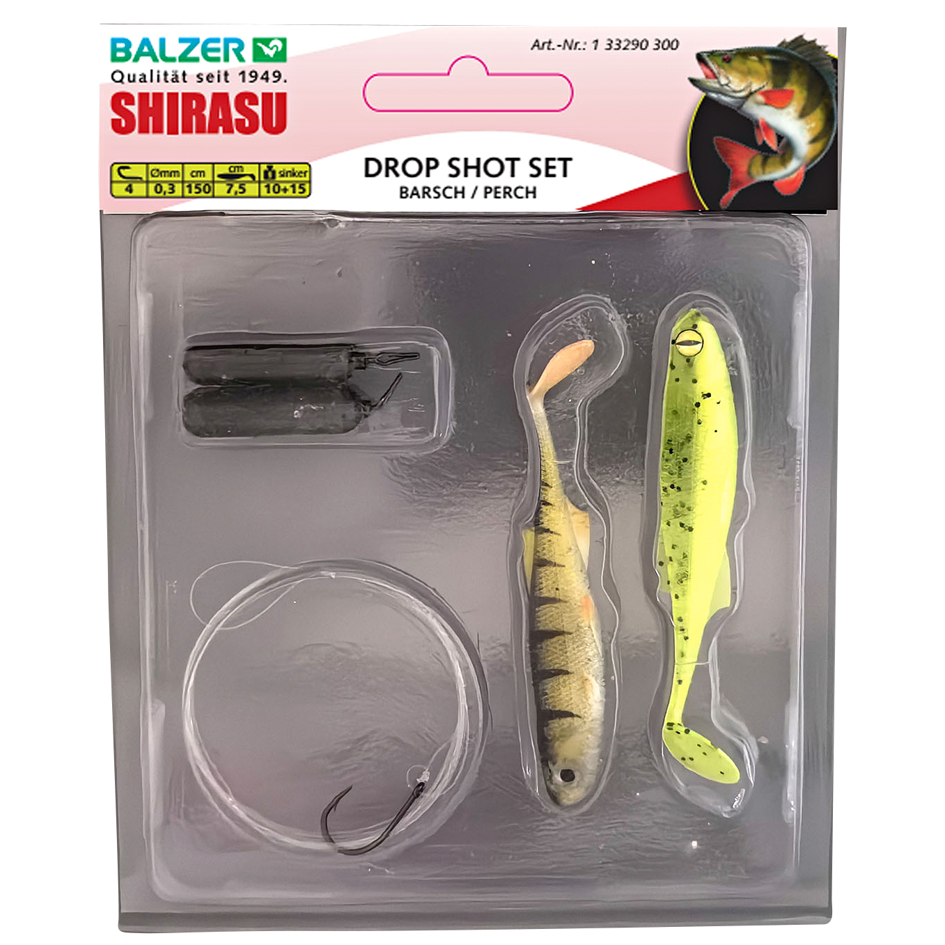 Shirasu Drop Shot Set Perch