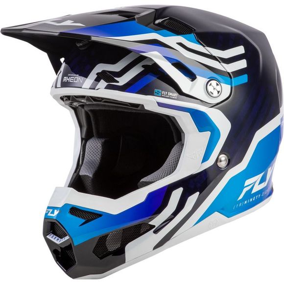 Fly FORMULA S cross helmet - CARBON BYTE 2026 - BlueRef: FL1775