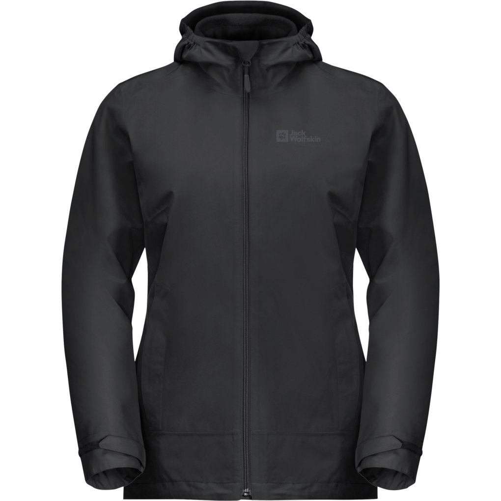 Jack Wolfskin Moonrise 3in1 Jacket Women - black