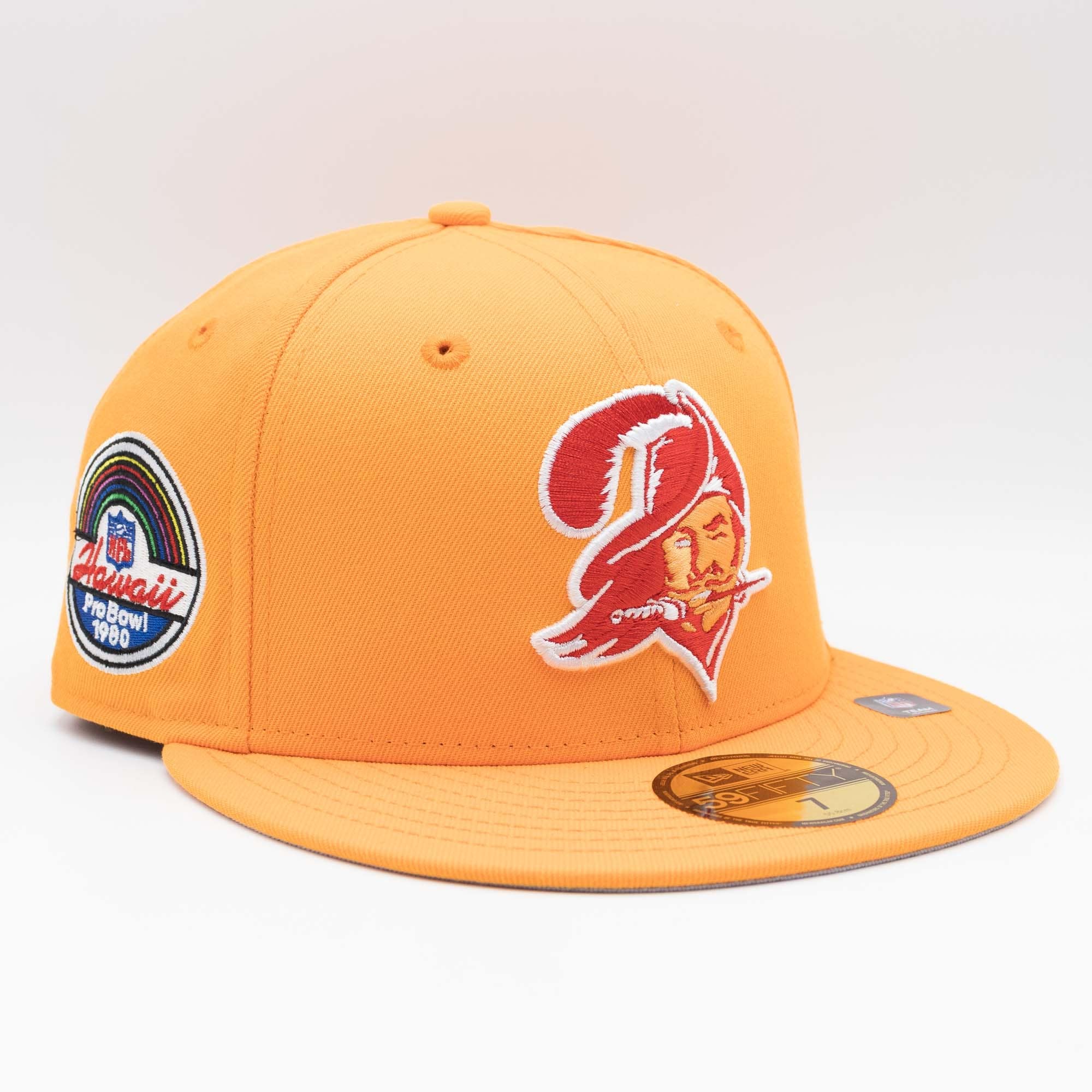 Tampa Bay Buccaneers 1980 Pro Bowl New Era 59FIFTY Fitted NFL Cap Orange