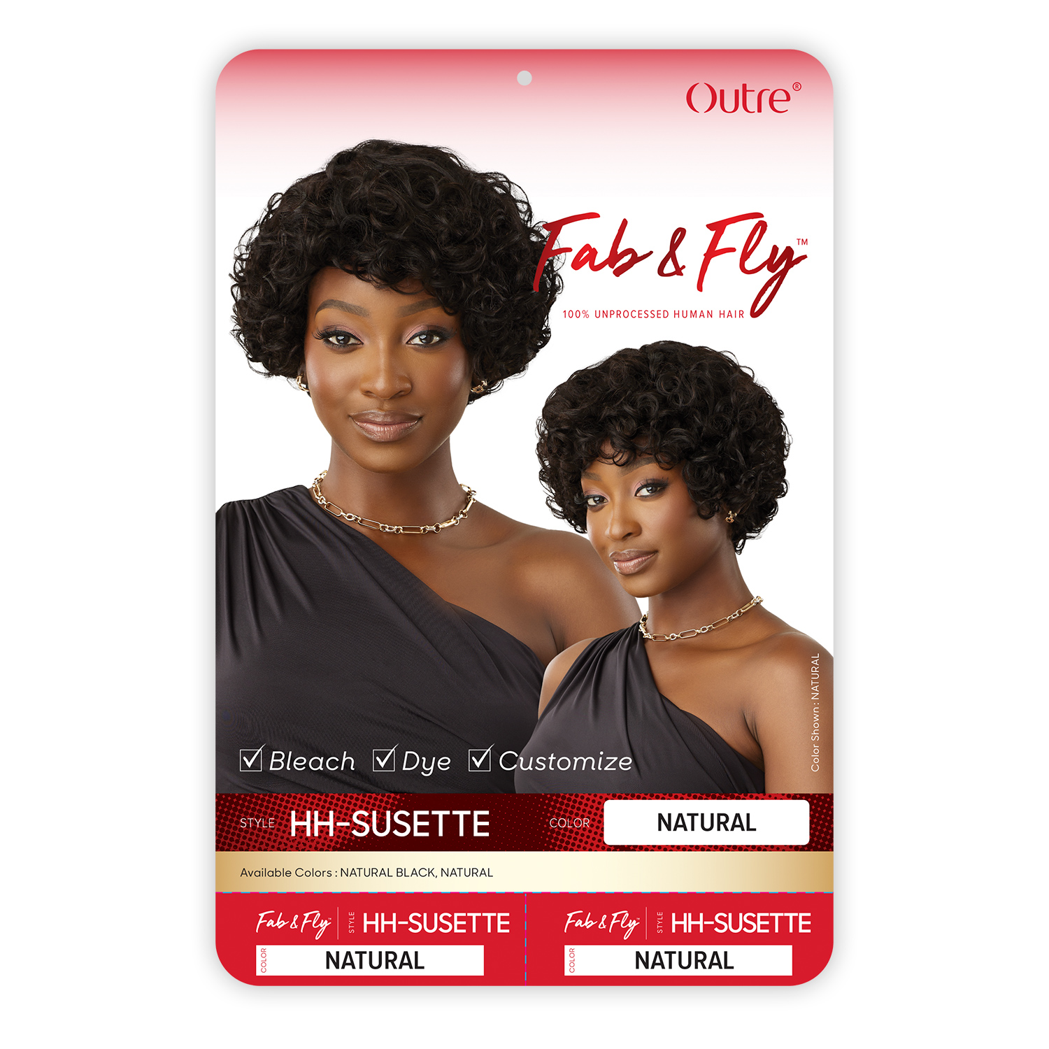 Outre Human Hair Wig Fab N Fly HH-Susette