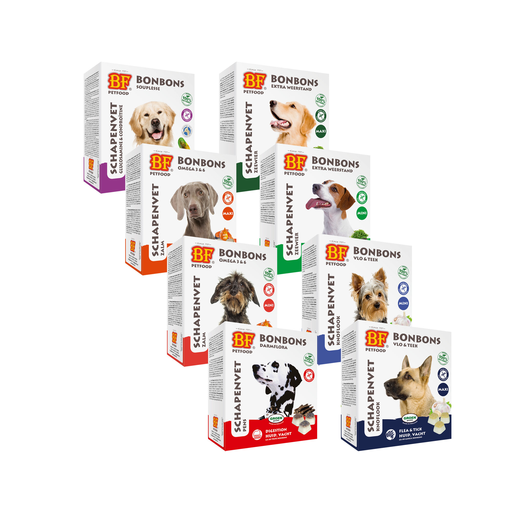 Biofood Sheep Fat Garlic - 40 Snacks