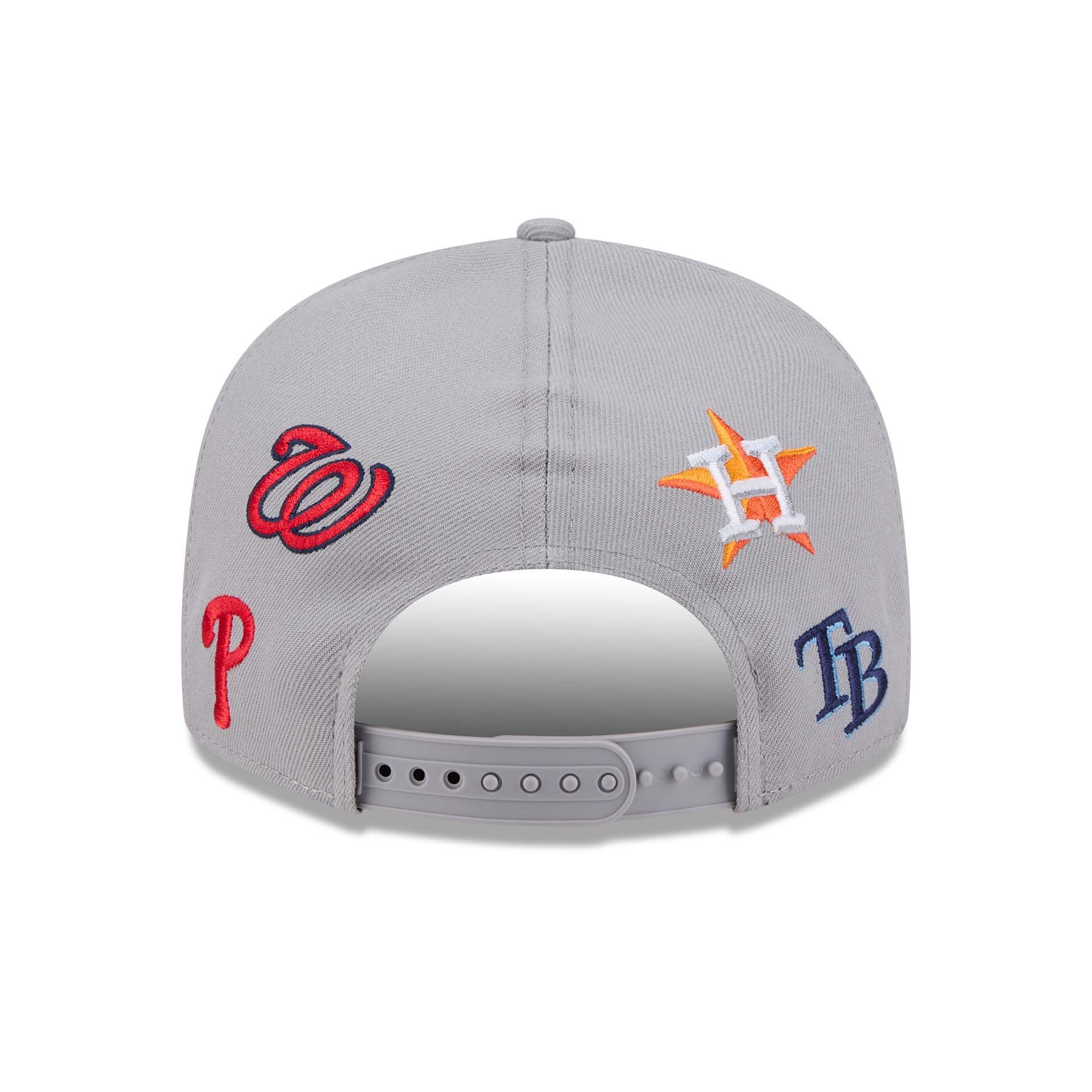 Grapefruit League Logos MLB Spring Training 9FIFTY Snapback Cap Gray