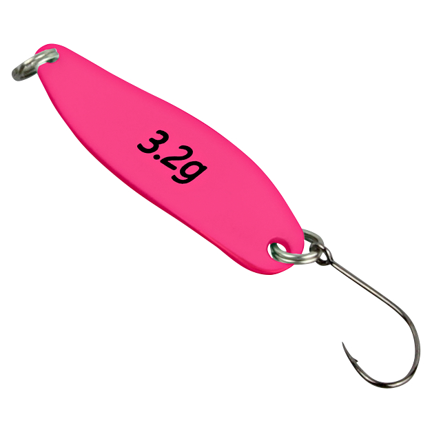 FTM Trout Spoon Hammer (3.2 g, Yellow\/Pink UV)