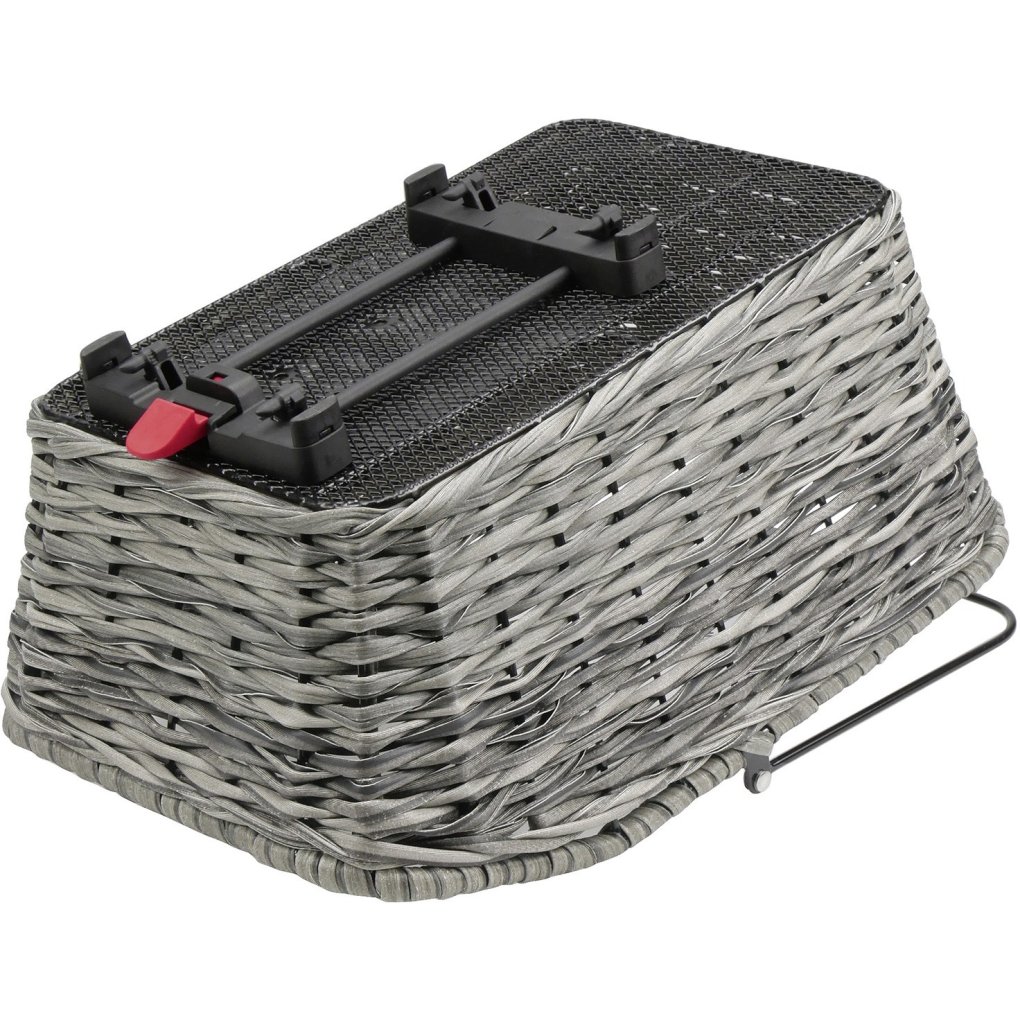 KLICKfix Structura GT Racktime 0315R Bike Basket - 18L - reed grey