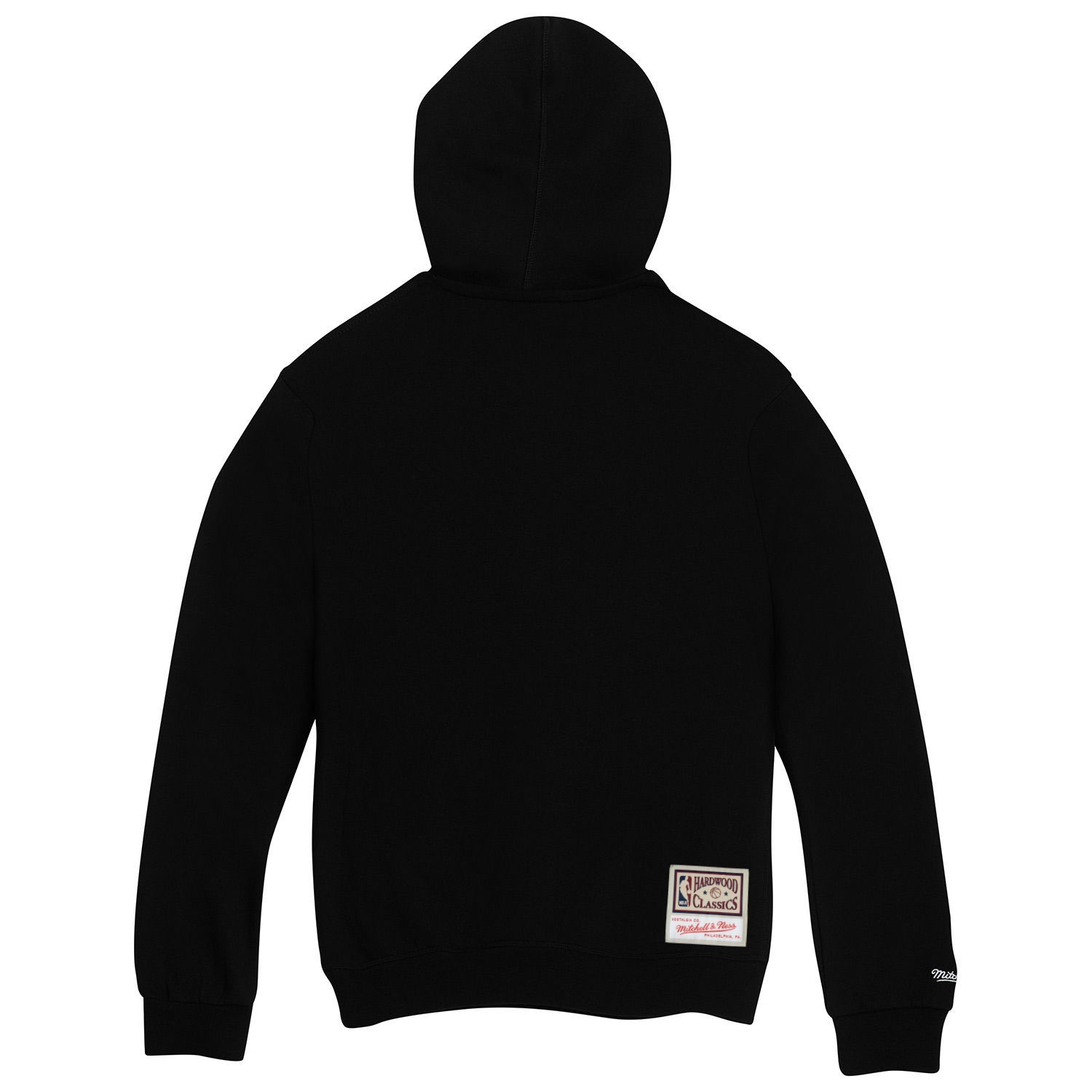 San Antonio Spurs Cropped Logo Mitchell & Ness NBA Hoodie Black