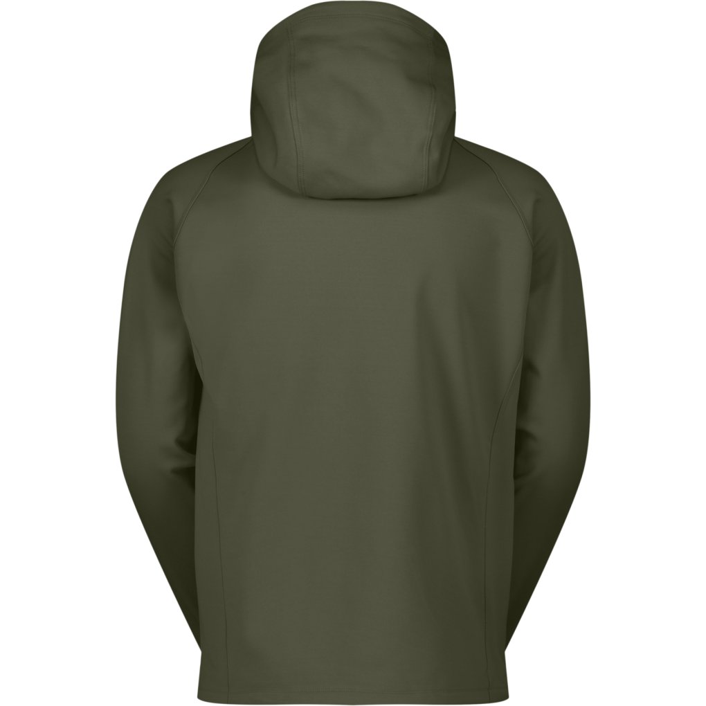 SCOTT Defined Warm Zip Hoody Jacket Men - douglas green/black