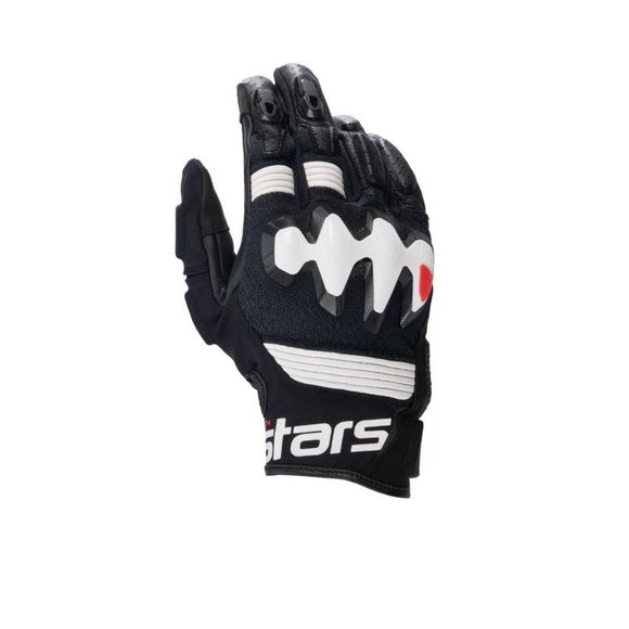Halo - Black / White Alpinestars GlovesRef: AP12692