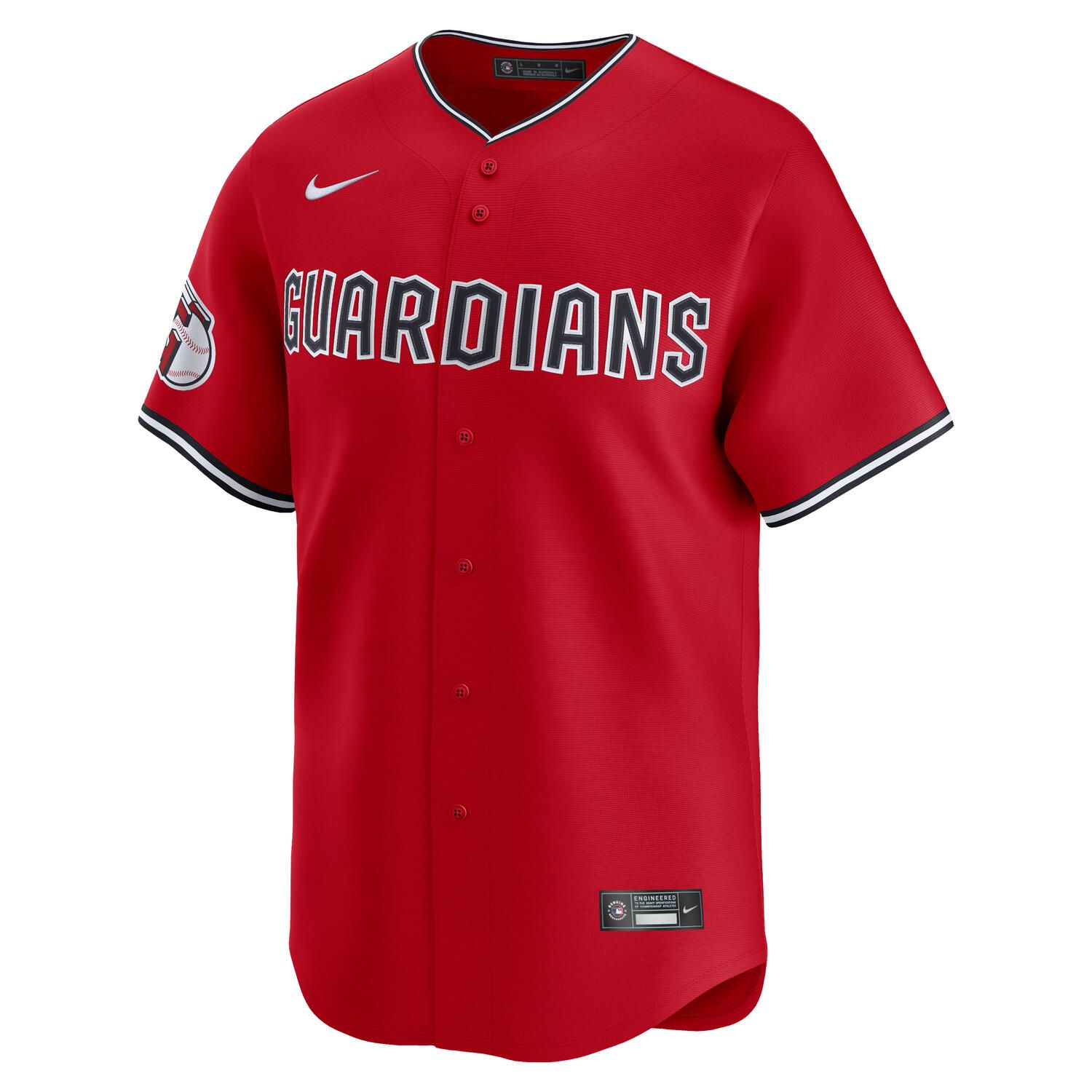 Cleveland Guardians Alternate 2 Nike Limited MLB Jersey Red