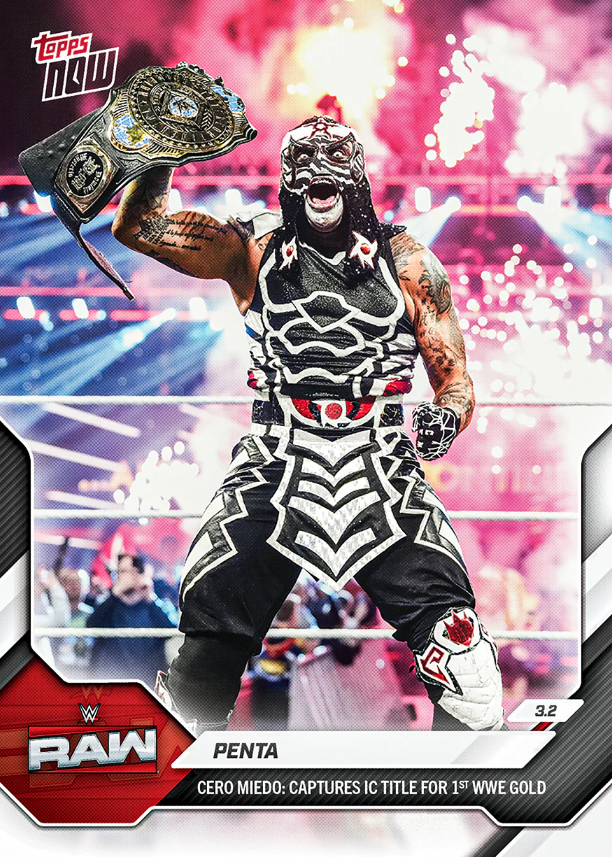 Penta - 2026 WWE Topps NOW® - Card 28 - PR: 4509