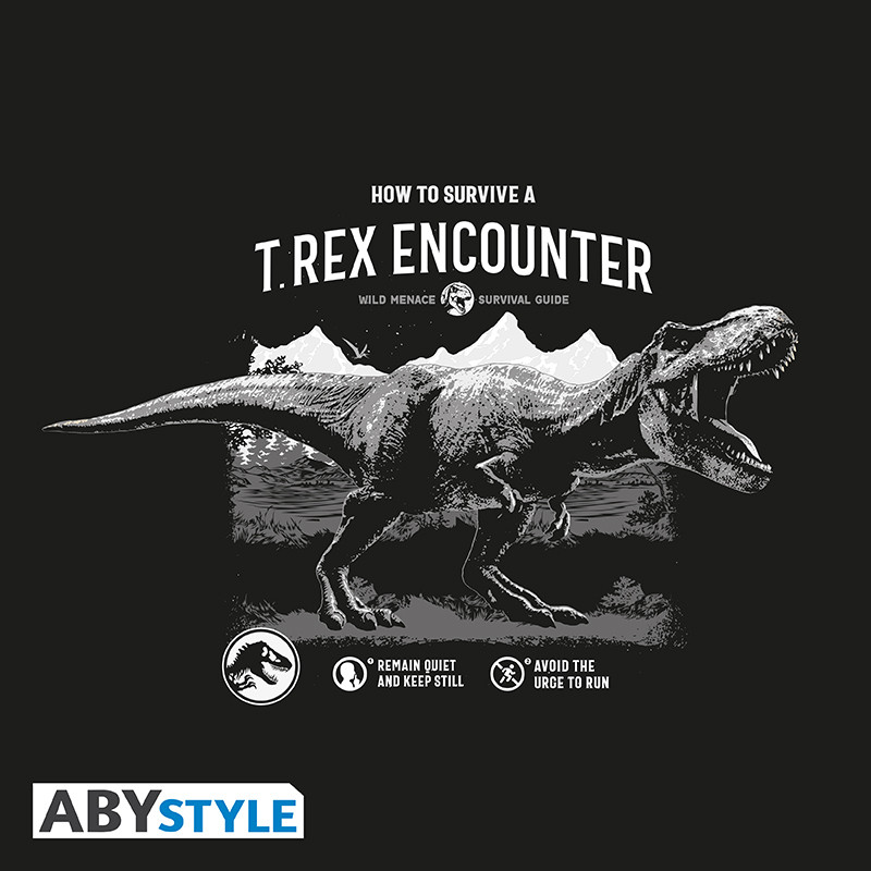 JURASSIC WORLD  T-shirt Survive to a T-Rex
