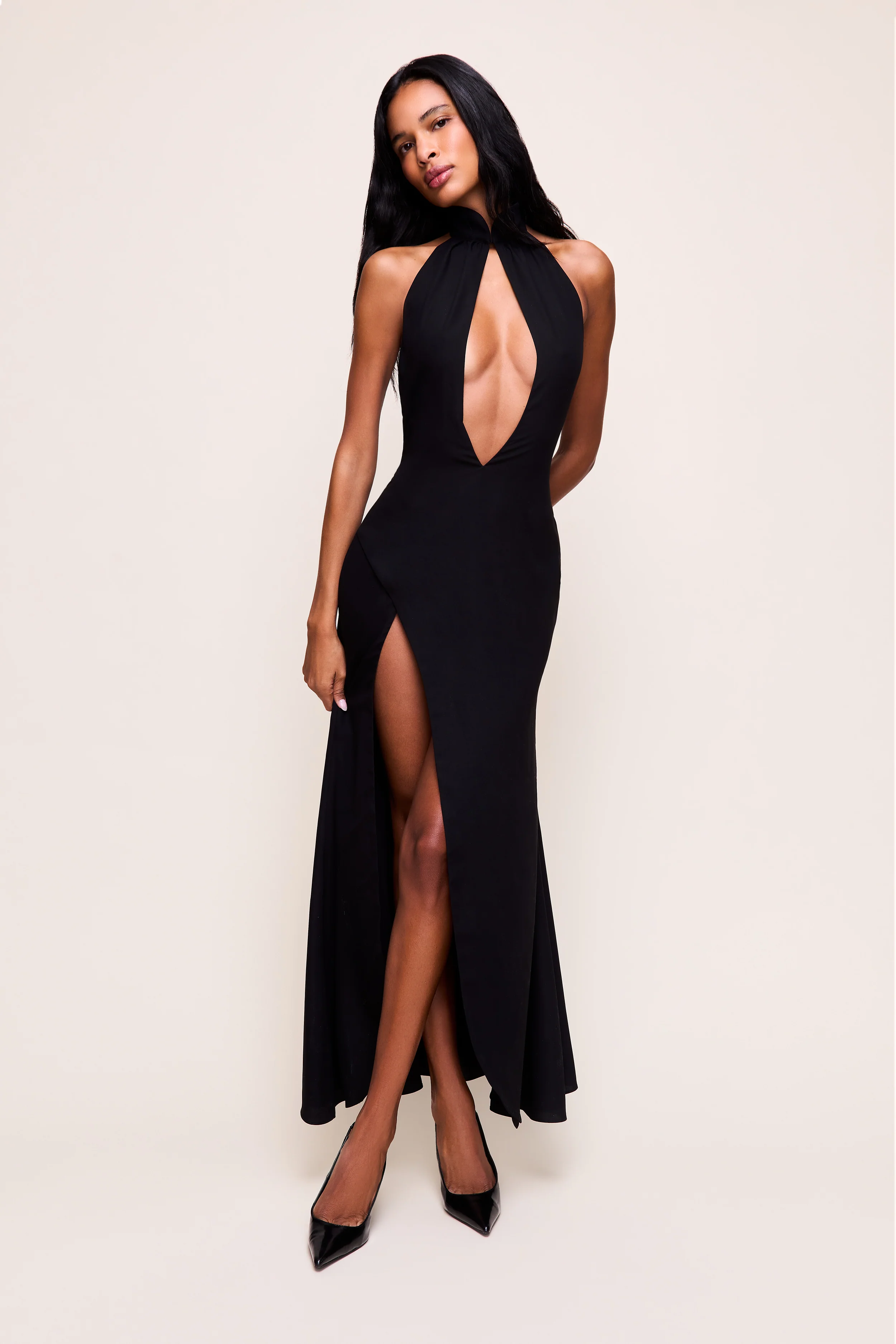 Suki Halter Neck Gown