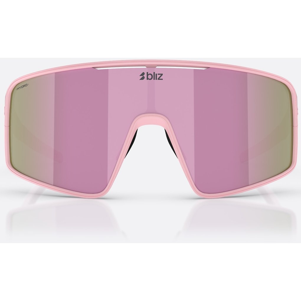 Bliz P001 XL Glasses - Matt Powder Pink - Brown Rose Multi