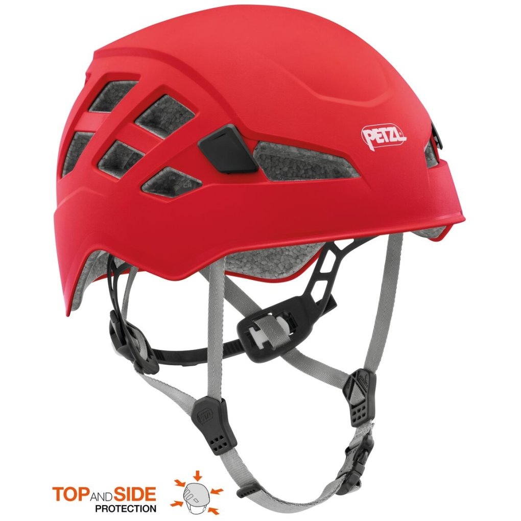 Petzl Boreo Climbing Helmet - red