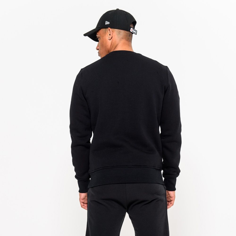 Las Vegas Raiders Logo Crewneck New Era NFL Sweatshirt Black