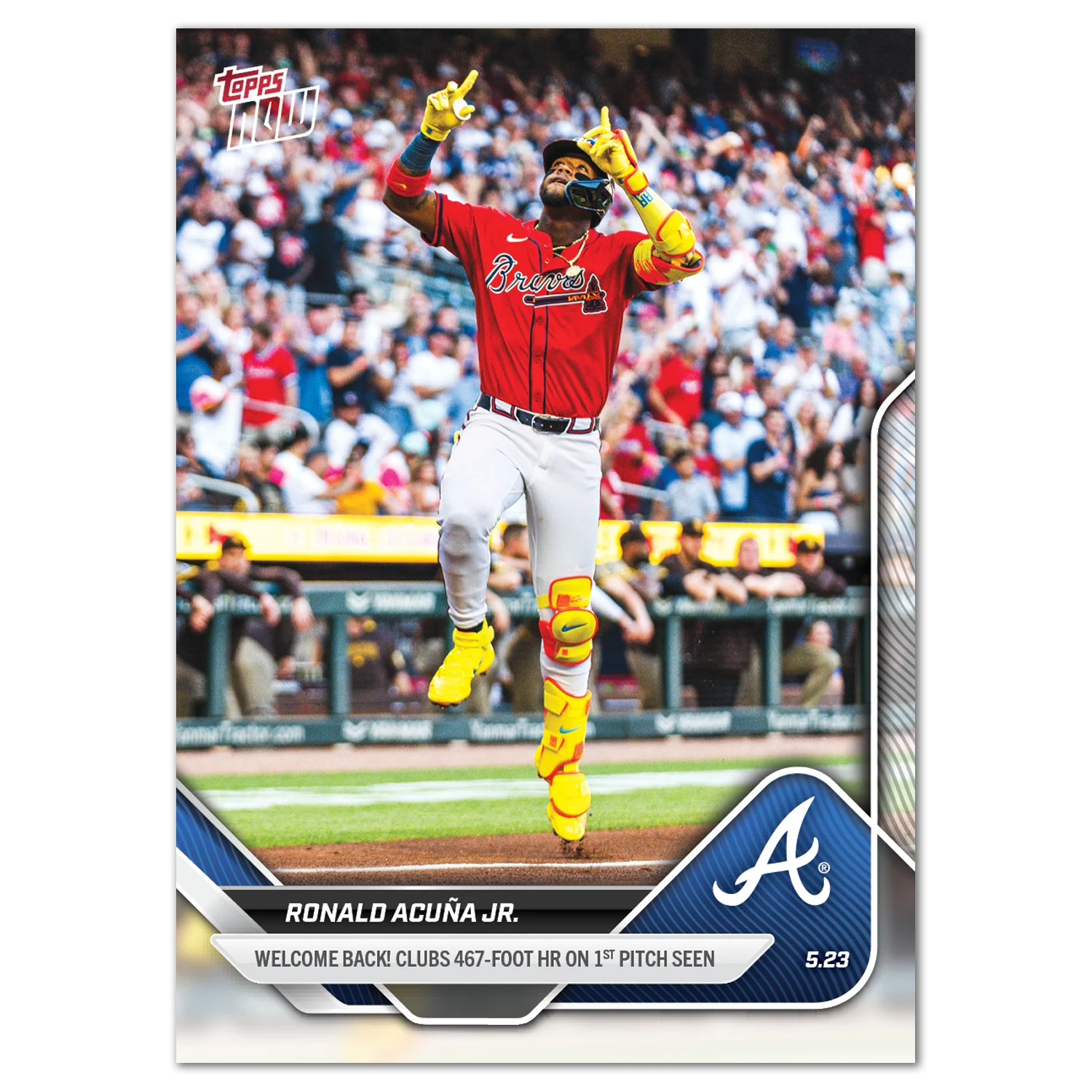 Ronald Acuña Jr. - 2025 MLB Topps NOW® - Card 204