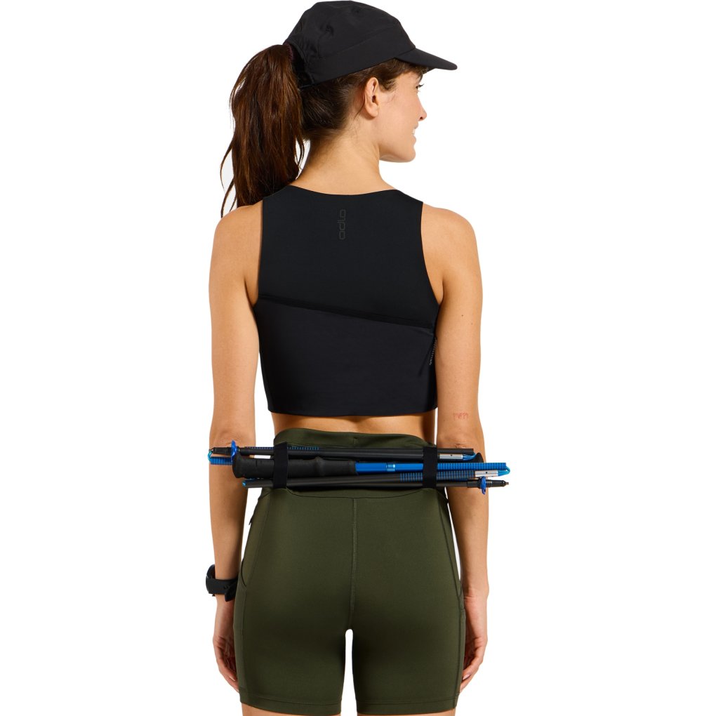 Odlo X-Alp Trail Cargo Tank Crop Women - black