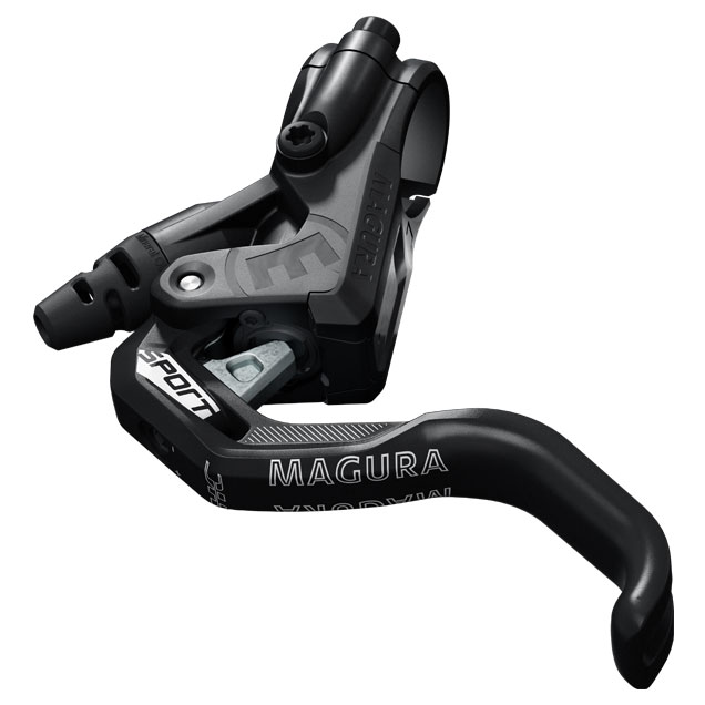 Magura MT Trail Sport Disc Brake - Set FW + RW - black / mystic grey