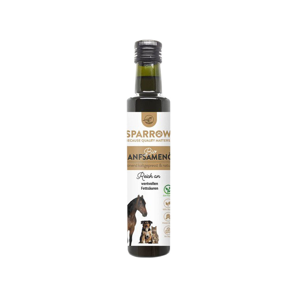SPARROW Pet Organic Hemp Seed Oil - 250ml