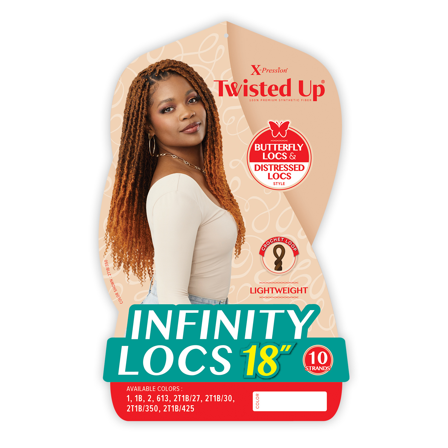 Outre Crochet Braids X-Pression Twisted Up Infinity Locs 18