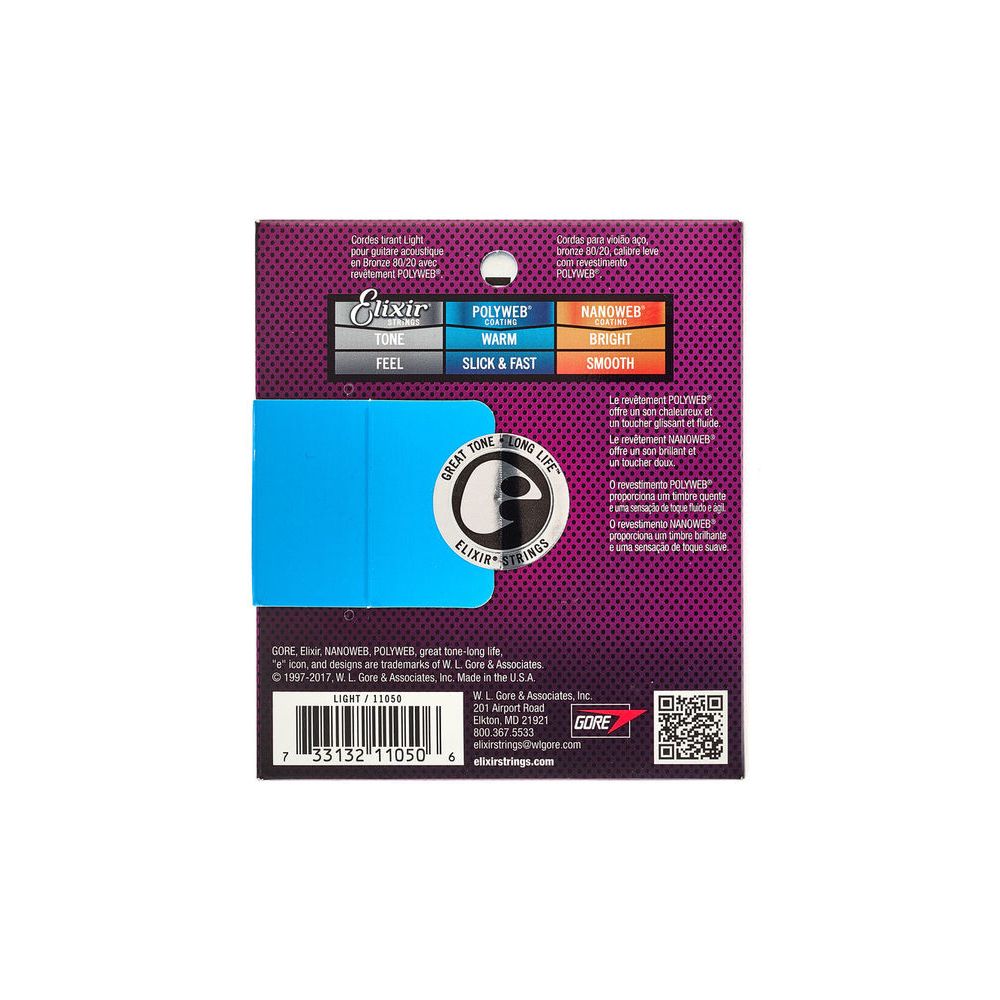 Elixir Polyweb Light Acoustic – Thomann Ireland