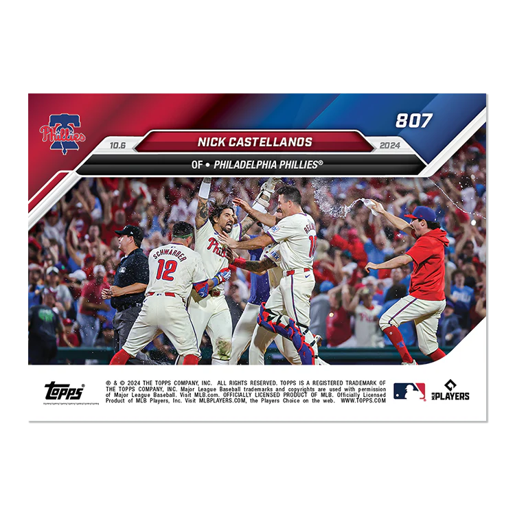 Nick Castellanos - 2024 MLB Topps NOW® Card 807