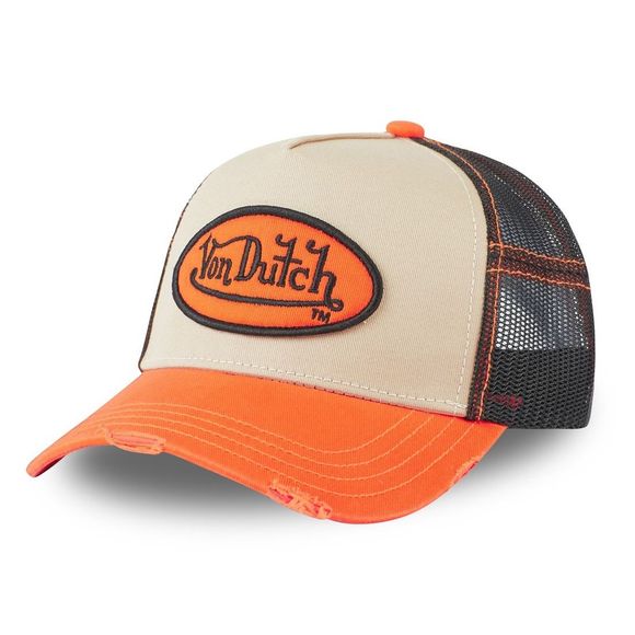 Von Dutch Trucker Summer Cap - OrangeRef: Vdh0188/Vd/0/Cas2/Sum/Ora-Tu