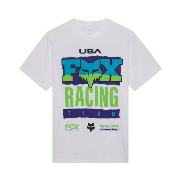 Fox HARDCORE 195 ORIGINAL short-sleeved t-shirt - WhiteRef: FX6435
