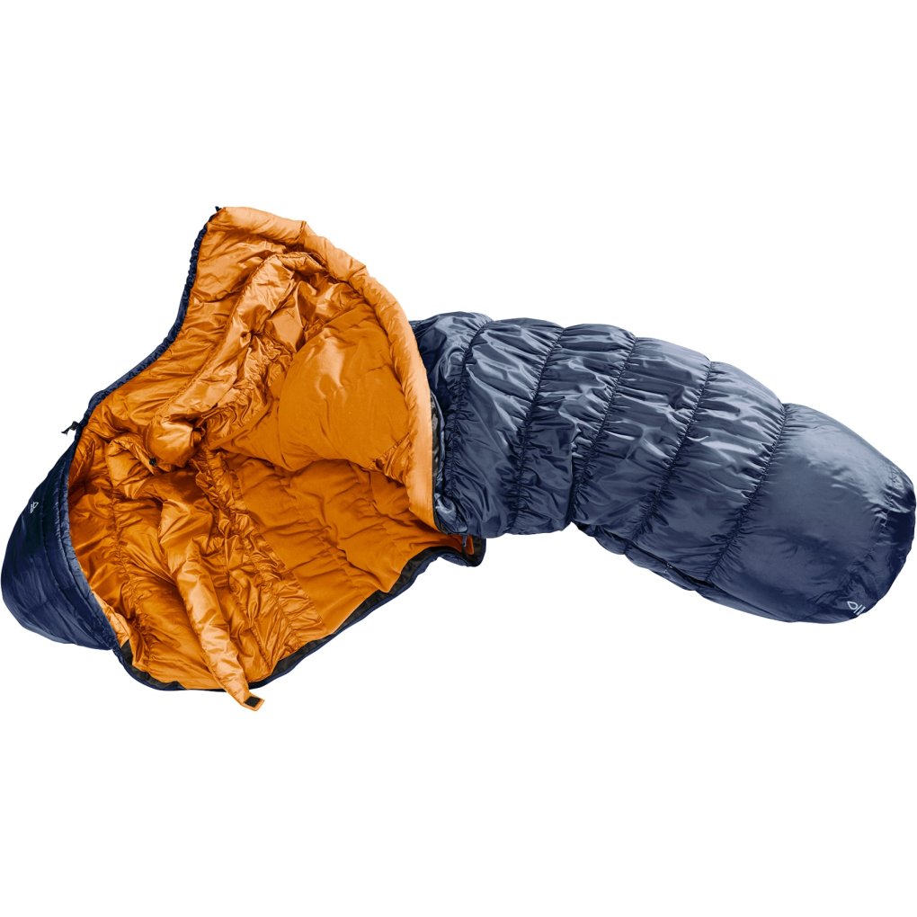 Deuter Exosphere SL -6C/21F Women's Sleeping Bag - zip left - ink-maple