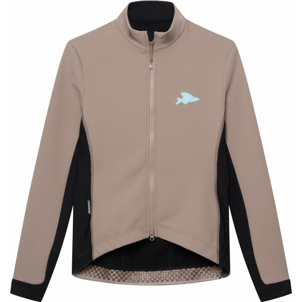 Café du Cycliste Manon Thermal Jacket Men - oyster grey