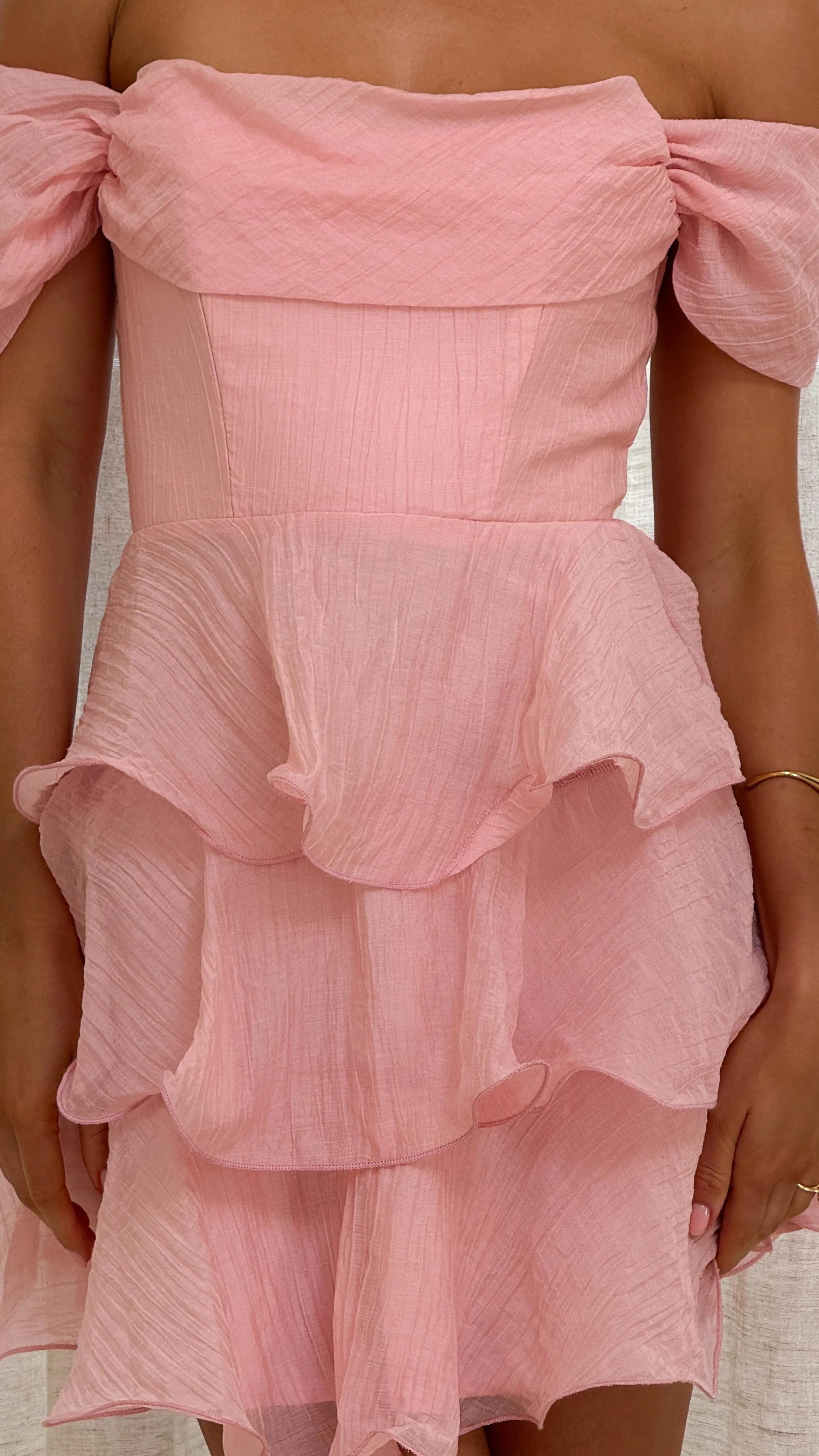 Lanelle Mini Dress - Pink