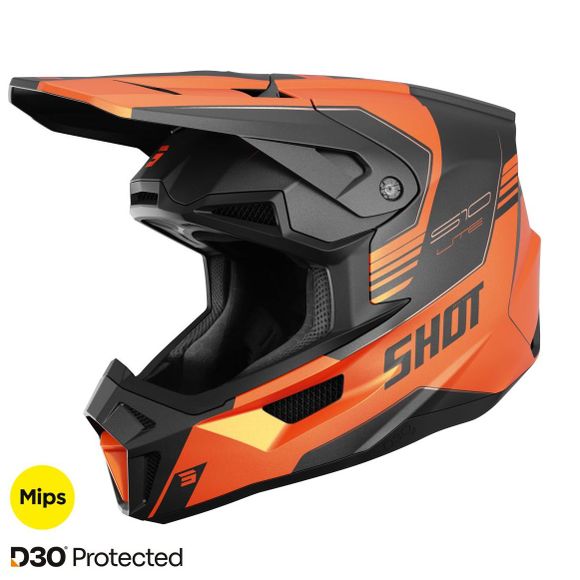 Shot LITE cross helmet - S10 2026 - OrangeRef: SO2983