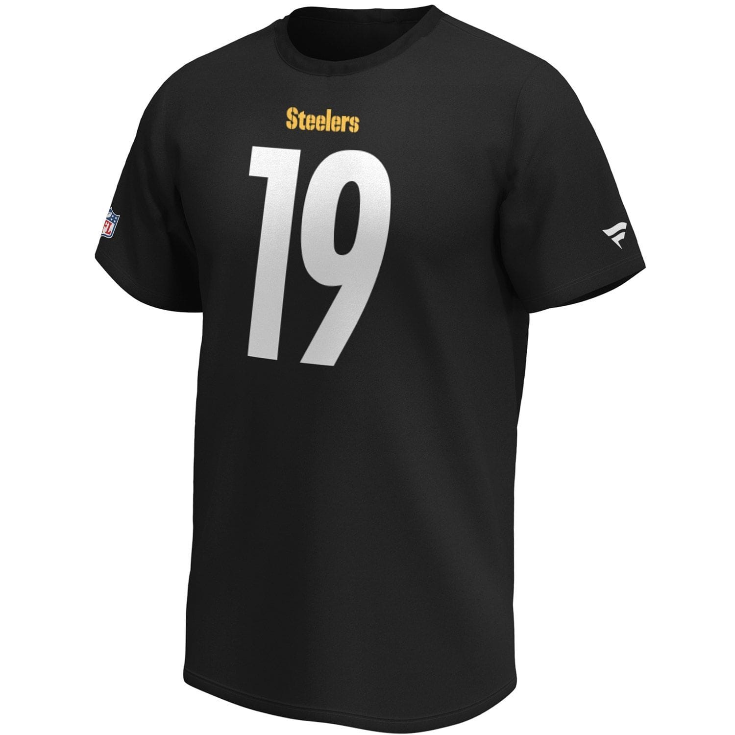 JuJu Smith-Schuster #19 Pittsburgh Steelers Fanatics Player NFL T-Shirt Black